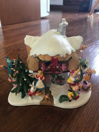 Danbury Alice In Wonderland Christmas Cottage - Styrofoam Packed
