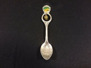 Vintage Timberline Lodge Mt.  Hood Oregon Collectible Silver Spoon Souvenir