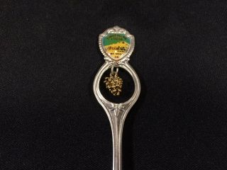 Vintage Timberline Lodge Mt.  Hood Oregon Collectible Silver Spoon Souvenir 2