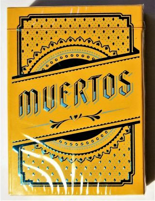 Muertos Sun Deck Rare Limited Edition Playing Cards By Steve Minty Uspcc