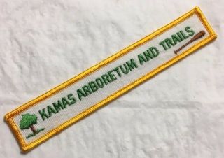 Kamas Arboretum And Trails Embroidered Banner Patch