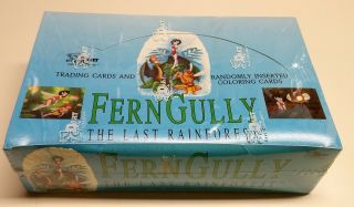 1992 Dart Ferngully The Last Rainforest Trading Card Box Factory 48 Packs