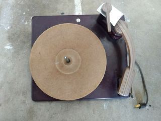 Antique Silvertone Phonograph 101.  203.  1 Out Of Silvertone 7100 To Restore/parts