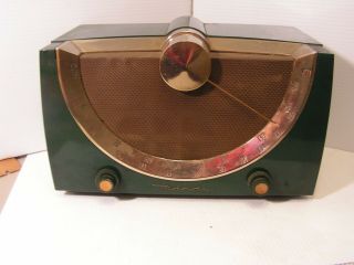 Vintage 1950 Motorola Am/fm Radio Model 79xm21g Needs Power Cord