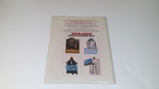 Vintage 1977 STAR WARS MOVIE IRON - ON T - SHIRT TRANSFER BOOK COMPLETE 3