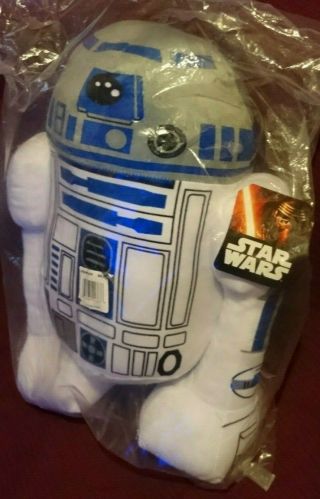 R2d2 Large 18 " Plush Doll Star Wars Collectible Jumbo Toy Rare