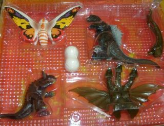 Godzilla Vs Gokoku Sansei 3 Holy Beasts Deluxe Figure Set Box Rare