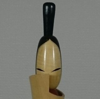 39.  5cm/176g Cute Kokeshi Doll By " Shozan Shido ".  Japanese Traditional Crafts.