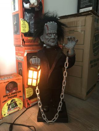 1987 Telco Halloween Animated Frankenstein Figure