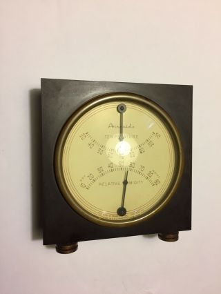 Vintage Airguide Instrument Co - Chicago Thermometer/humidity