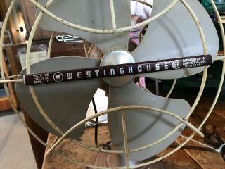 Antique Vintage Westinghouse Pacemaker Old Fan 11” Dia.