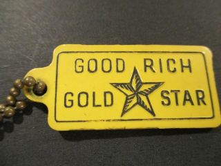 RARE 1940 Ontario License Plate Keytag Good Rich Gold Star Oil Pre War Amp DAV, 6