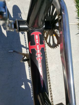 Schwinn Stingray Bike OCC Chopper Red/Black/chrome 20 
