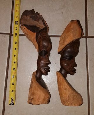 African Carved Wooden Sculptures