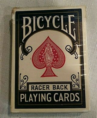 Vintage Bicycle 808 Racer Back Playing Cards Tax Stamp Complete Blue Deck