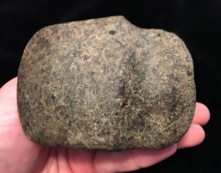 Colorful 3/4 Groove Stone Axe Found In Knox County,  Illinois