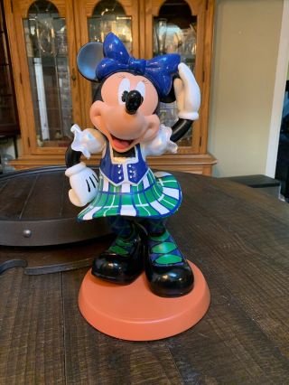 Disney Minnie Mouse Big Figure Statue Retired 15 Inches Tall