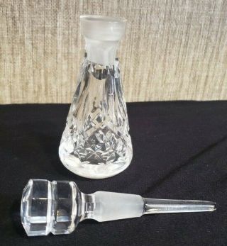 Waterford Crystal Perfume Bottle W/ Stopper
