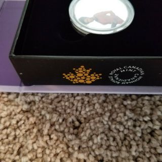 2016 $10 Canada Star Trek Uhura Nichelle Nichols Colorized Silver Coin 4