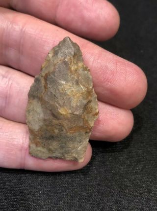Indian Artifacts Authentic Arrowheads Paleo Point Purple Upper Mercer Ohio