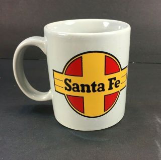 Santa Fe Logo Southwest Chief Railroad Coffee Mug Country Train Rail Rare