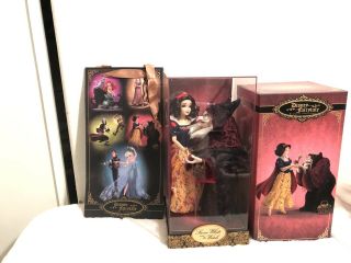 Disney Good Vs Evil Fairytale Snow White & The Witch Doll Set