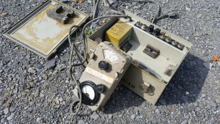 Military An/prm - 10 Gdo - Old Vintage Ham Radio Tube Receiver Transmitter