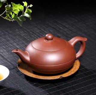 China 100 Yixing Zisha Pottery Hand Made Red Ni Dragon Tea Pot 120ml