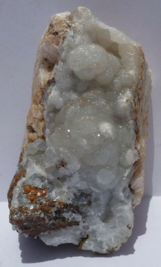 Very Rare Locality Smithsonite With Baryte - - Pinargozu Mine,  Kozan,  Turkey