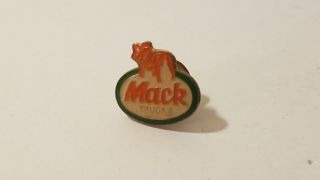 Unusual Vintage Mack Trucks Bulldog Lapel Pin