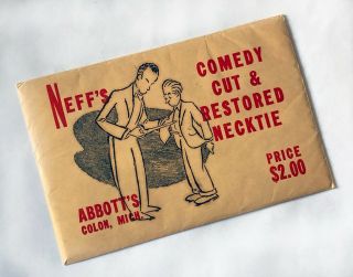 Abbott’s Magic Neff Cut & Restored Tie / Vintage Magic Trick
