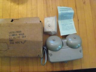 Vintage Bell System Western Electric Telephone Double Ringer Alarm
