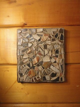 A Finely Constructed Mimbres Wall Plaque Using Only Authentic Sherds