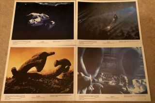 Alien: Full Set Of 8 Cinema Lobby Cards 10 " X8 "