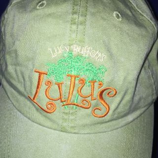 LULU ' s Lucy Buffet Gulf Shores,  AL Cap Hat Memorabilia Souvenir Celery Green 2