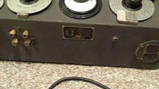 1940 ' s BOONTOON Radio Corporation Q - Meter Type 160 - A VINTAGE tube type 4