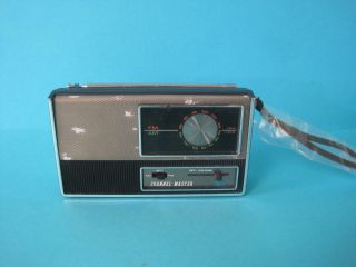 Awesome Vintage Channel Master Model 6239 Fm - Am 2 Band 6 Transistor Radio Rare