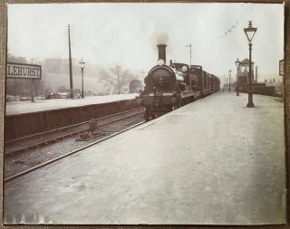 1402 Photo British Railway Train 1900/1920 Steam Locomotive 18