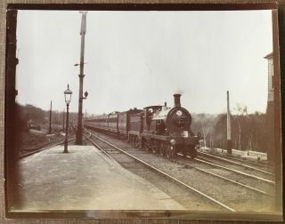 1401 Photo British Railway Train 1900/1920 Steam Locomotive 17