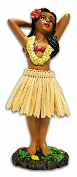 Hula Girl Dashboard Doll Hawaiian Dancer Bobble Aloha Car Auto Dancing Figurine