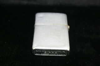 Vintage Zippo Authentic Windproof Lighter A.  H.  Turner MGR.  35th Anniversary 8