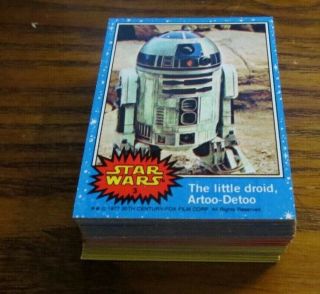 1977 Topps Star Wars Starter Set 50 Cards