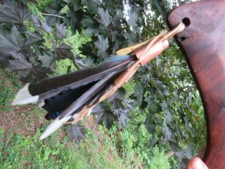 Native American Indian Gunstock War Club Weapon Western Great Lakes Walnut 6