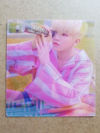 Seventeen Woozi Set The Sun Holo Official Photocard 5th Album You Make My Day 우지