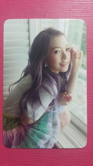Red Velvet Irene Official Photocard Russian Roulette 3rd Album Photo Card 아이린