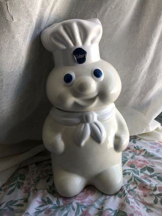 1988 Poppin Fresh Pillsbury Dough Boy Vintage Cookie Jar