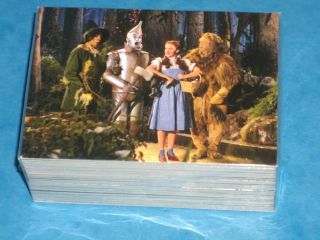 The Wizard Of Oz Series 2 Base Set Of 72 Premium Trading Cards Judy Garland Lion
