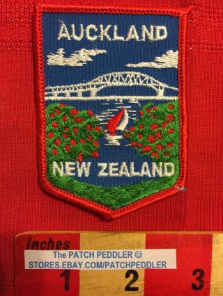 Zealand Patch – Auckland Harbour Cantilever Bridge Waitemata Harbor 5ou8 Ex