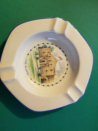 Antique Texas 1936 Centennial Ashtray with picture of THE ALAMO 2