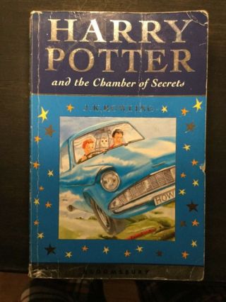 Harry Potter And The Chamber Of Secrets.  1st Print.  Bloomsbury.